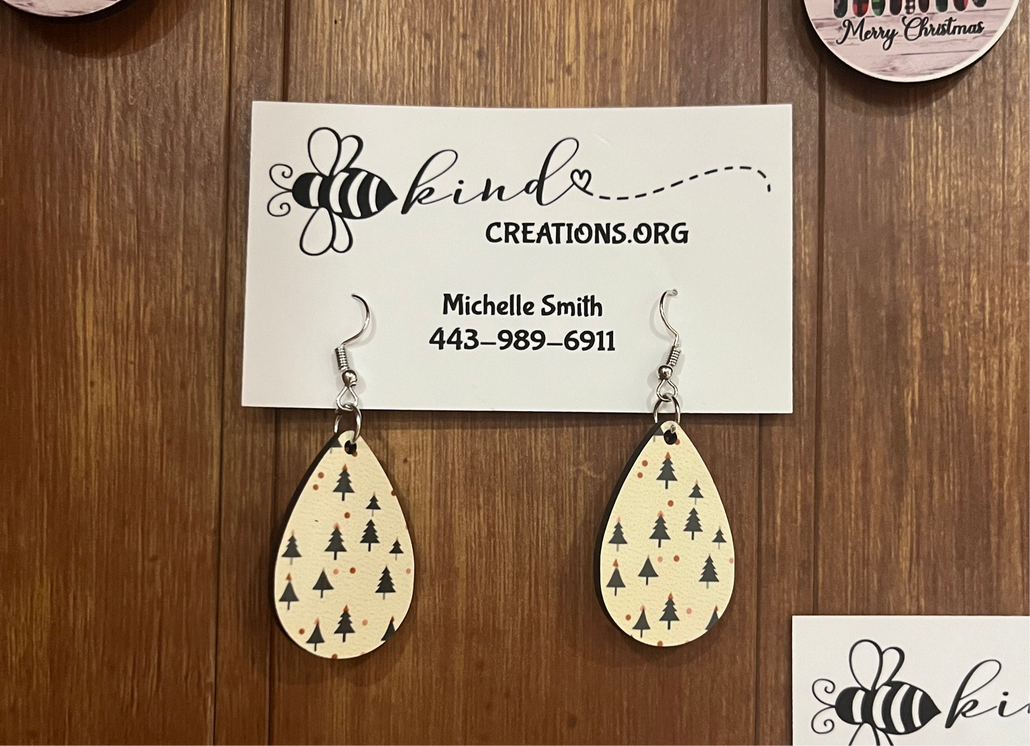 Christmas Tree Earrings